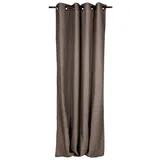 Esprit Vorhang FUN Ösenvorhang (1 St), Öse, Polyester, 140 x 250 cm in Braun braun