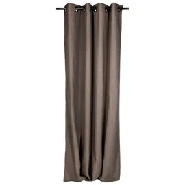 Esprit Vorhang FUN Ösenvorhang (1 St), Öse, Polyester, 140 x 250 cm in Braun braun