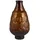 ib laursen Vase mit schrägem Hals und kleinem Fuß mundgeblasen, in braun Ø Gr.: onesize