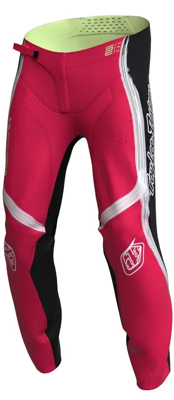 Troy Lee Designs SE Pro Stripes Jugendhosen – Infrarot/Schwarz, schwarz