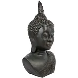 ATMOSPHERA CREATEUR D'INTERIEUR Atmosphera - Statue Buddha - schwarz H 113 cm - Schwarz