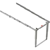 Emuca Führung Party Für Ausziehbaren Tisch, Aluminium, Edelstahl-eloxiert