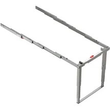 Emuca Führung Party Für Ausziehbaren Tisch, Aluminium, Edelstahl-eloxiert