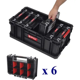 QBRICK System Two Box 200 mit 6x Organizer Multi