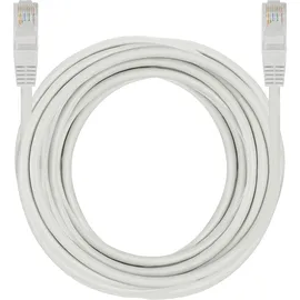 EMOS S9125 Patch Kabel UTP, CAT5e Länge 5m, PVC, weiß (2309010050)