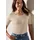 Cecil Basic T-Shirt mit Rundhals in Unifarbe