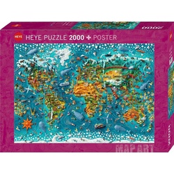 HEYE Puzzle Miniature World Puzzle 2000 Teile, Puzzleteile