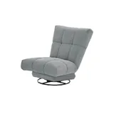 bobb Dreh-Schaukelsessel  Chessie ¦ grau ¦ Maße (cm): B: 86 H: 105 T: 98.0