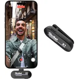 Rollei Hear:Me Mobile Lavalier Mikrofon Kabellos, Ansteckmikrofon USB C für iPhone 15/16/Andriod Typ-C Geräte, Professionelle Mikrofon
