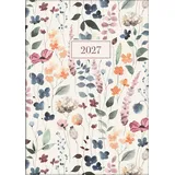 Baier & Schneider rido/idé 7028507027 Buchkalender Premium Young Line 2027 "Watercolor" A5, Papier