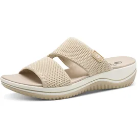 Jana Pantolette beige Gold H-Weite