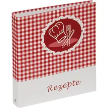 Pagna Rezeptringbuch A5 35 mm Rot/Weiß 1 St.