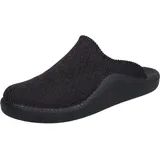 Westland Herren Pantoffeln Monaco 220, Männer Hausschuhe,Weite H (Weit),Gartenschuhe,Pantoletten,Latschen,Schlappen,schwarz,48 EU / 13 UK
