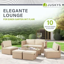 Juskys Salou Loungeset creme