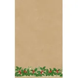 Duni Tischdecke Tischdecke - Beeren - Snow Berries - ca. 1,38 x 2,20 m