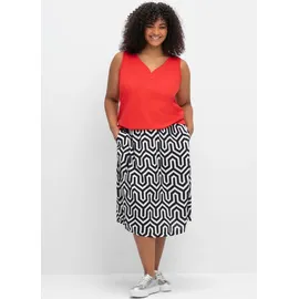 sheego Tanktop Rot 48