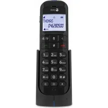 Doro Magna 2005 DECT Laut Senioren Schnurlos Telefon mit Anrufbeantworter Schwarz Neu - Schwarz