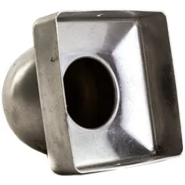 Trendline Pfostenkappe Edelstahl mit Kugel 70 x 70 mm