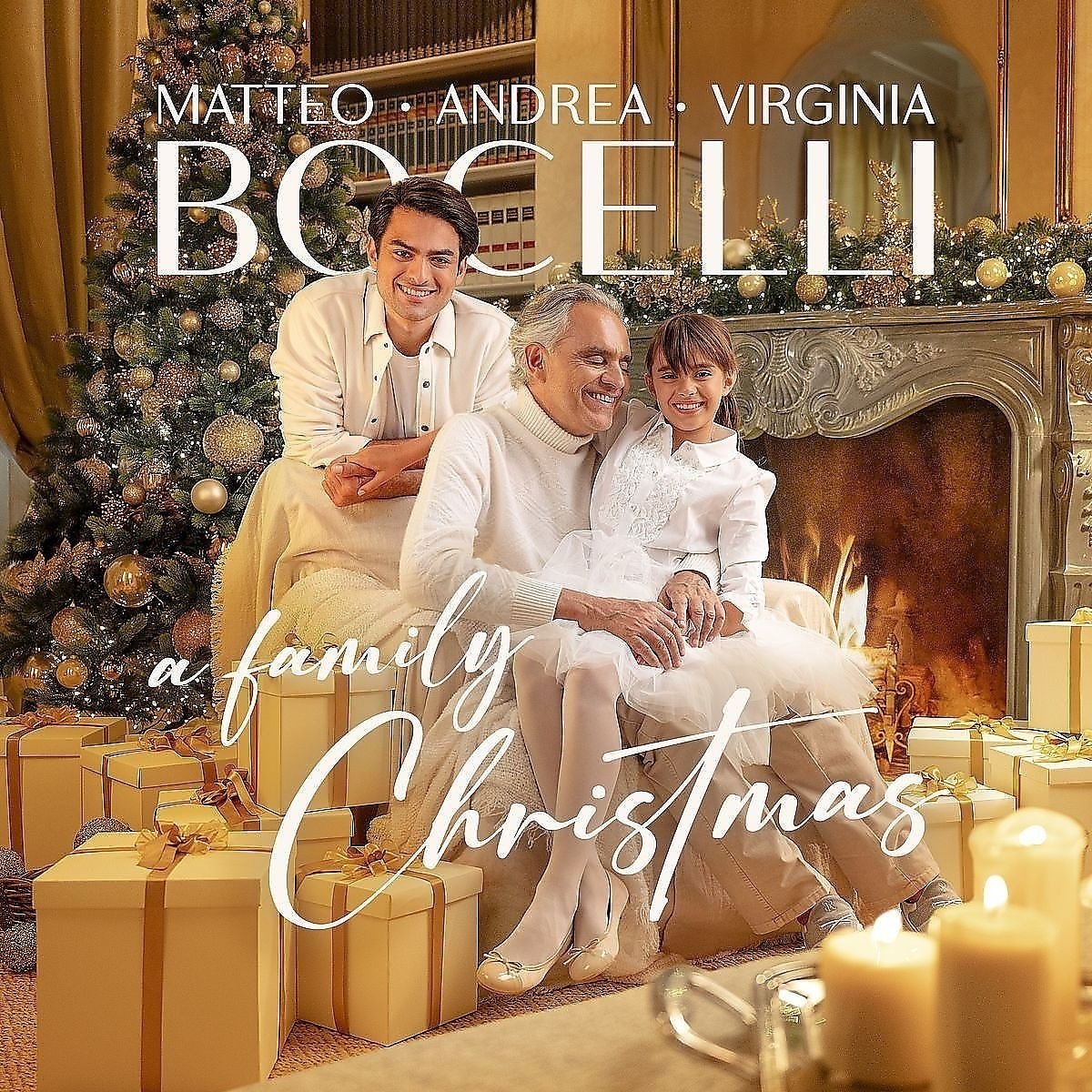 A Family Christmas - Andrea Bocelli  Matteo Bocelli  Virginia Bocelli. (CD)