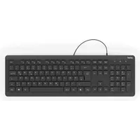 Hama Wasserfeste Tastatur "KC-600", kabelgebunden, Schwarz (00182682)