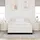vidaXL Boxspringbett 140 x 190 cm Creme