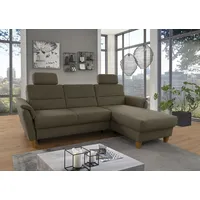 Home Affaire Ecksofa »Palmera L-Form, B: 244 cm - OTTO. Verlässliche Qualität.« optional Bettfunktion & Bettkasten, Federkern grün