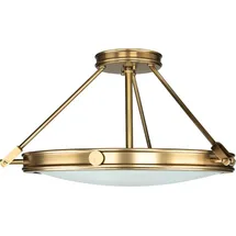 Licht-Erlebnisse Gracia 1 E14 rund Messing