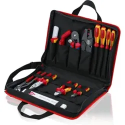 KNIPEX Werkzeugtasche ''Kompakt'' Elektro 14-teilig