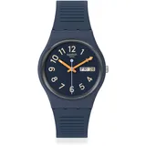 Swatch Originals Medium Trendy Lines at Night Kautschuk 34 mm SO28I700