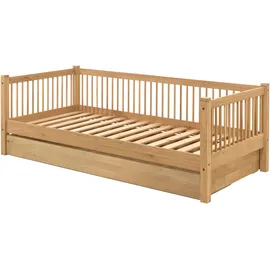 Home Affaire Einzelbett Forrest 90 x 200 cm braun