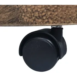 vidaXL Pflanzenroller 6 Stk. Bronze 38 cm Kunststoff