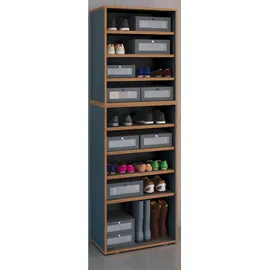 VCM Salia 60 x 183 x 33 cm 9 Fächer anthrazit