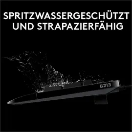 Logitech G213 Prodigy RGB Gaming Keyboard DE