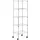 Royal Catering Metallregal Standregal Steckregal Haushaltsregal Küchenwagen 4 Rollen 50 kg