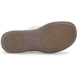 Gabor Pantolette GABOR "Pantolette", Damen, Gr. 42, weiß, Schuhe Pantolette