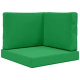 vidaXL Sofakissen für draußen 3 pcs 40 x 40 cm Grün