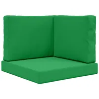 vidaXL Sofakissen für draußen 3 pcs 40 x 40 cm Grün