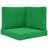 vidaXL Sofakissen für draußen 3 pcs 40 x 40 cm Grün