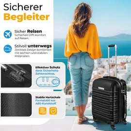 Kesser Koffer-Set 4-tlg. schwarz