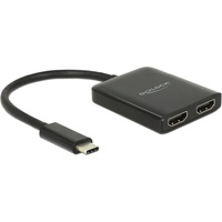 DeLock USB Typ-C zu (HDMI, 25 cm), Data +