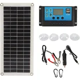 Solarpanel, 10 W, Polykristallines Silizium, Dual-usb-ausgang Für Motorräder, Boot, Traktor, Anhänger, Lkw, Rasenmäher, Wohnmobil, 10 A-controller