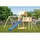 Karibu Spielturm Lotti Natur Blau