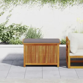 vidaXL Outdoor-Kissenbox 90 x 50 x 60,5 cm Massivholz Akazie