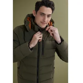 Regatta Leeshaw Jacke - Olive Night / Pumpkin Spice - S
