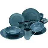 CreaTable Reactive Blue Kombiservice-Set, 16-tlg. (23671)