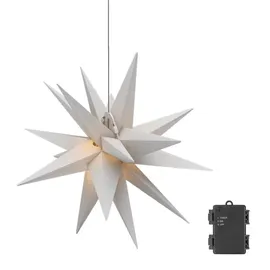 goobay LED Weihnachtsstern 3D Ø 56 cm weiß