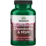 Swanson Glucosamin, Chondroitin & MSM Tabletten 120 St.