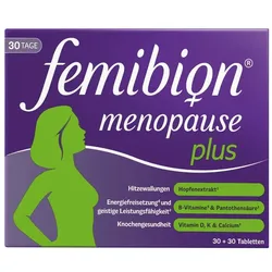 Femibion Menopause Plus, hormonfreie Formulierung 2X30 St