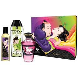 'Fruity Kisses' Massage-Set mit Massage-Ölen und Gleitgel | 3-teilig Shunga Set 1 St