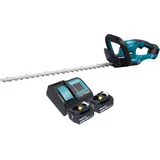 Makita DUH 607 SM2 Akku Heckenschere 18 V 60 cm + 2x Akku 4,0 Ah + Ladegerät